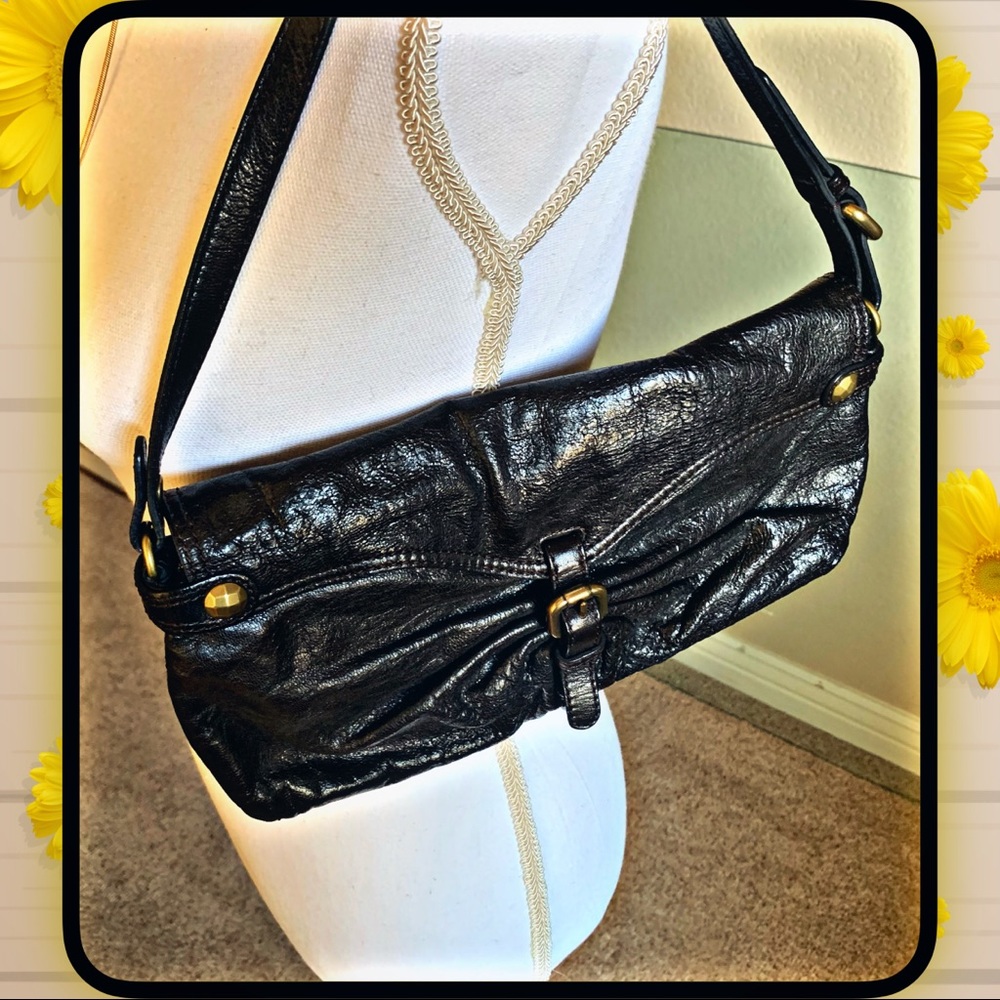 Leather Kooba Bag/Clutch